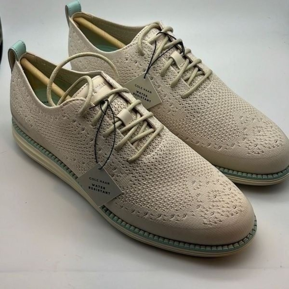 Cole Haan Original Grand Stitchlite Oxford Spike less Golf Shoes‎ NWB women 9.5